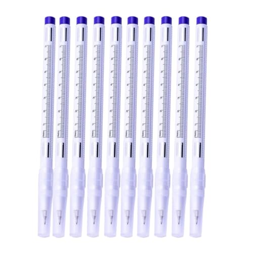 WANGCL Skin Marker Pen, 10pcs Tools Accessories for Eyebrow Marker Tattoo Piercing Positioning