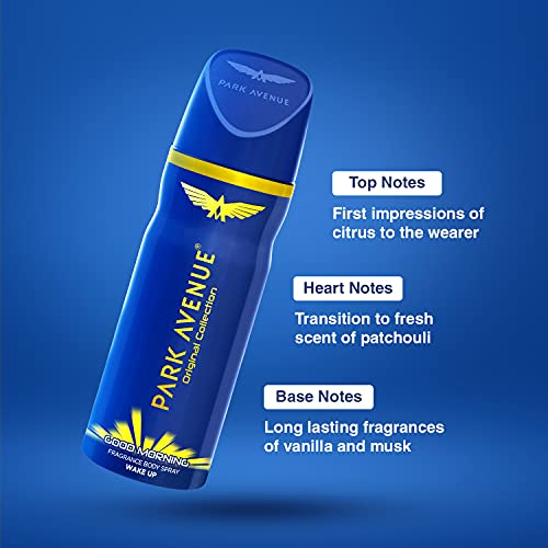Park Avenue Good Morning Combo pack of 2 Perfume For Men Fresh Long Lasting Fragrance Super saver pack 300ml