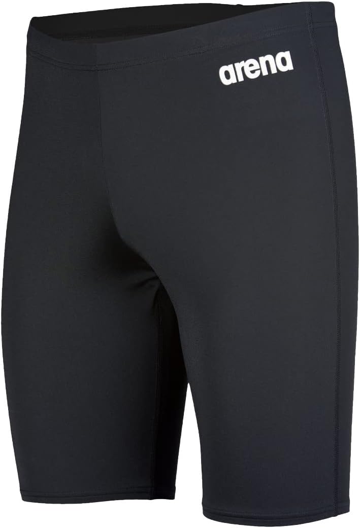 Men's Men's Team Swim Jammer Solid MEN'S TEAM SWIM JAMMER SOLID (pack of 1) - Black-white