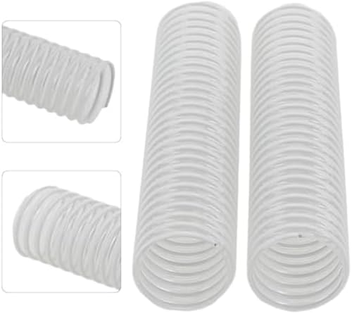 Jodriva 2 Pack Lower Duct Hose Replacement 1-1 2#34; for Shark, Rotator Vacuum Cleaner NV341 NV501 NV470 NV472 NV500 NV552 UV560 Quality Steel Cage Vacuum Cleaner Head Repair Hose