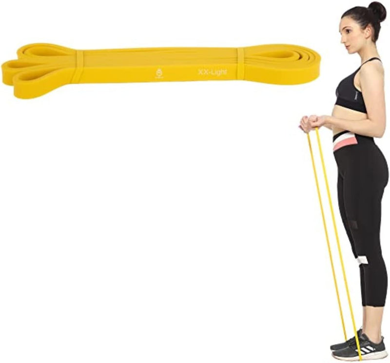 Burnlab Resistance Bands (Choose from 8 Different Sizes from 8Kg - 116Kg), Pull Up Assistance Bands for Exercise, Chin Ups, Powerlifting, Training, Gyms, Home Fitness - for Men and Women