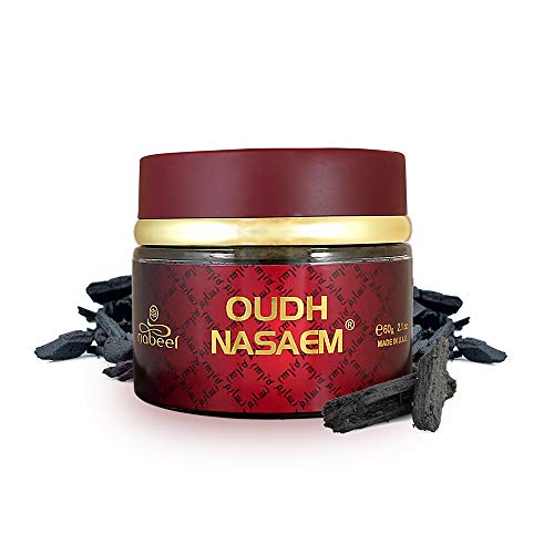 Nabeel Perfumes Oudh Nasaem Incense Solid Perfume For Unisex, 60 Gm