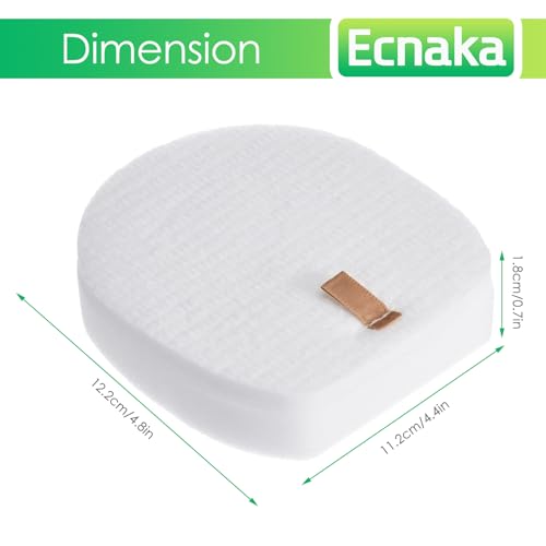 4 Foam & Felt Filter Replacement for Shark Rocket Pro Cordless IX140, IX141, IX142,IZ140,IZ140C,IZ141C, IZ142, IZ162H,IZ362H,IZ363HT,IZ440H, IZ462H,IZ482H, IZ483H, UZ145,QZ162H, QZ163H Stick Vacuums,