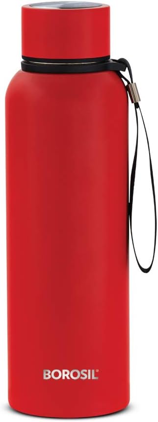 Stainless Steel Hydra Trek - Vacuum Insulated Flask Water Bottle, 500 ML, Green - 700 ml Red