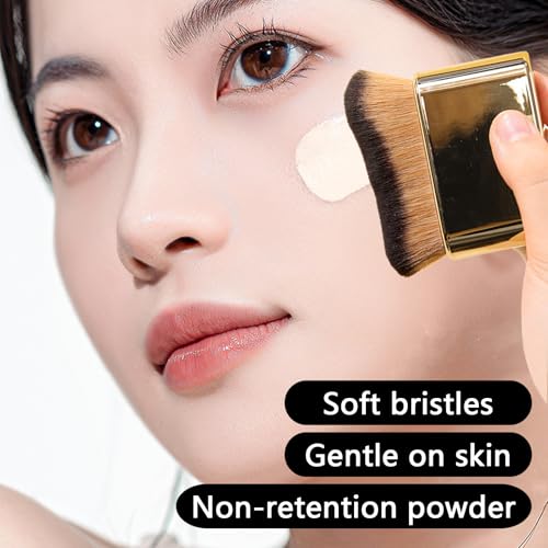 2 Pcs Body Foundation Brush, Blending Brush, Tanning Body Makeup Brush, Large, Reusable, Brush for Fake Tan Face, Accurate Application on Hands, Elbows Suitable