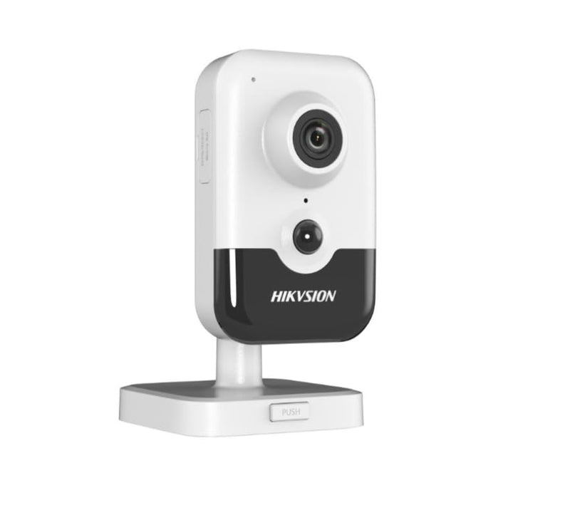 Ⲏіkvіsіon IP Camera DS-2CD2443G2-I 4MP Home Security Camera Indoor, AcuSense PIR Cube POE IP Camera with Phone App, 2.8mm Lens, H.265+ WDR, Build in SD Slot, Two Way Audio, Compatible with Hikvision
