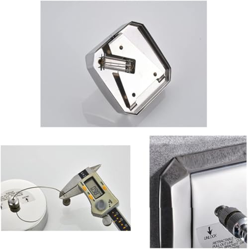 ALMEKAQUZ 304 Stainless Steel Wall Hanging Retractable Clothesline Hotel Engineering Bathroom Telescopic Invisible Balcony Clothes Line