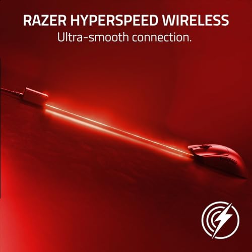 Razer Viper V3 Pro Wireless Esports Gaming Mouse: Symmetrical, 55g Lightweight, 8K Polling, 35K DPI Optical Sensor, Gen3 Optical Switches, 8 Programmable Buttons, 95 Hr Battery - Faker Edition