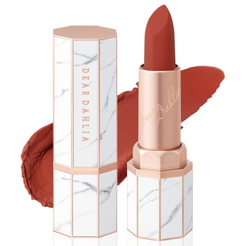 DEAR DAHLIA Lip Paradise Effortless Matte Lipstick CAMILLA Vegan, Cruelty Free, Naturally Scented Essential Oils, High Pigment Color