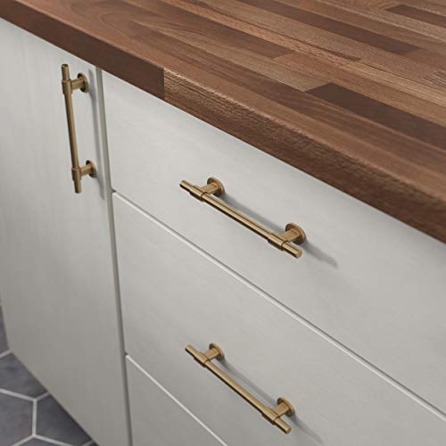 Franklin Brass Bar Adjustable Cabinet Pull, 1-3/8" to 6-5/16" (35-160mm), 5-pack, Champagne Bronze P44365-CZ-B