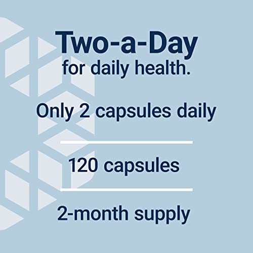 Life Extension Two-Per-Day with Vitamin B6, B12, C, E, D3, Magnesium & Zinc High Potency with Over 25 Multivitamins and Mineral Extracts Gluten Free & Non-GMO, 120 Capsules