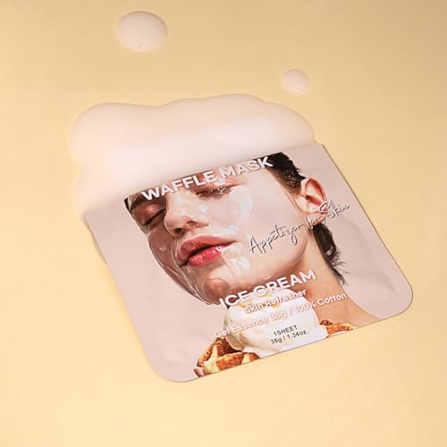 KOCOSTAR Waffle Mask, Ice Cream