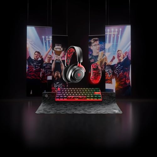 SteelSeries Arctis Nova 7 FaZe Clan Edition - Multi-Platform Premium Wireless Gaming Headset - Limited Edition - Dual Wireless 2.4 GHz & Bluetooth - 38 HR Fast Charge Battery - PC,PS,Mac,Mobile,Switch