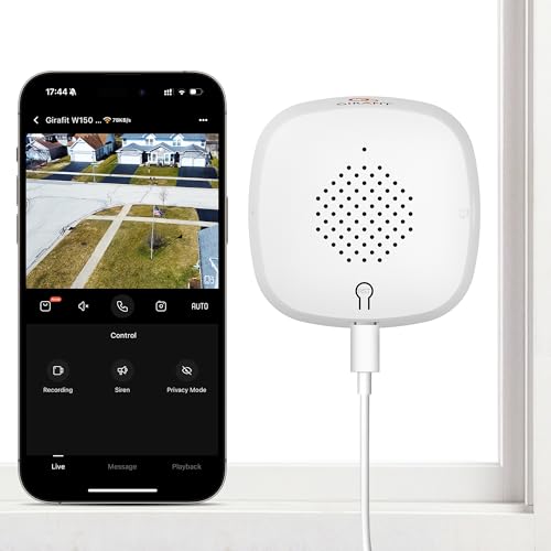3MP 2K Window Camera, 2.4GHz 5GHz WiFi Cameras for Home Security with ChroMax Al Color Night Vision, Person and Motion Detection, 24/7 Recording, Easy Installation and