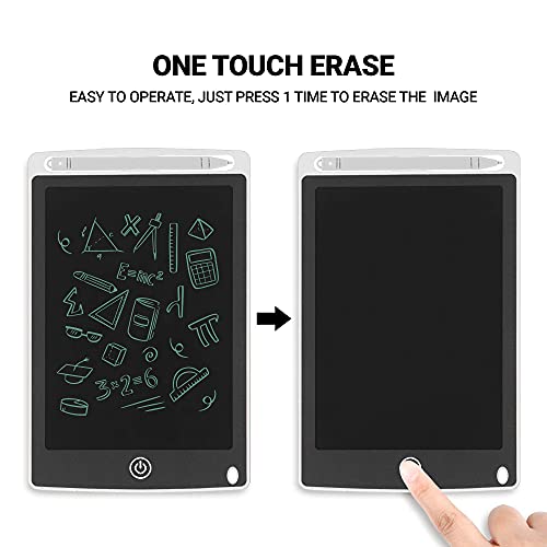 GROSSÄ LCD Writing Tablet, 8.5 Inch bright Electronic Drawing Board Graphic Tablets with Memory Lock, Handwriting Paperless Notepad Suitable for Home Job School Office Blackboard