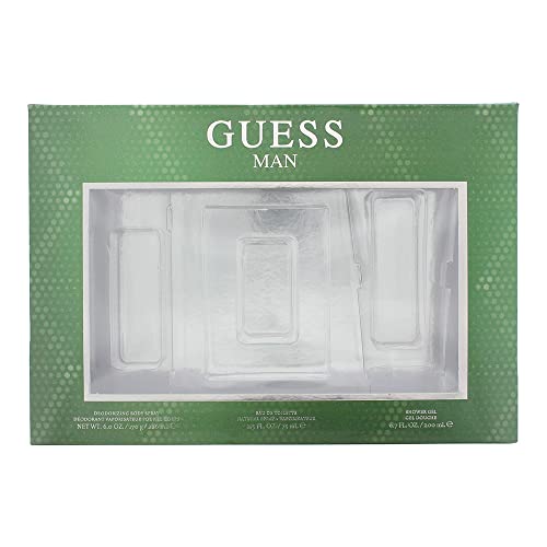 GUESS 3 Piece Gift Set For Men, 2.5 Oz
