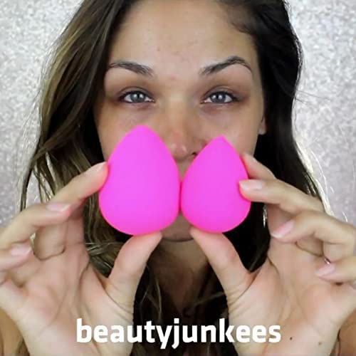 SHOWAY 2 Pack Makeup Sponge Set Beauty Blender Foundation Complextion Sponges Cosmetics Puff