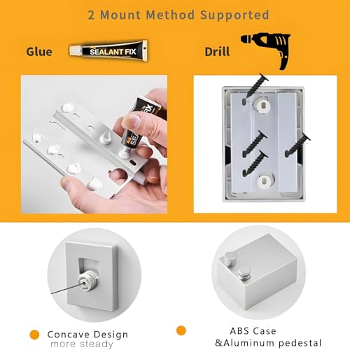X spring Retractable Clothesline, 4.2m Wall Mounted Adjustable Laundry Line, Stainless Steel Clothes Line with Aluminum Alloy Bracket, Clothesline for Indoor Outdoor Bathroom Balcony (Gery)