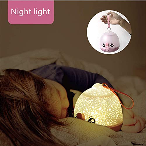 Zenzres Night Lights for Kids, Multifunctional Star Projector Lamp Night Light for Boys and Girls Birthday Gifts, Best Gift for Babyâ€™s Bedroom, 5 Colorful Films