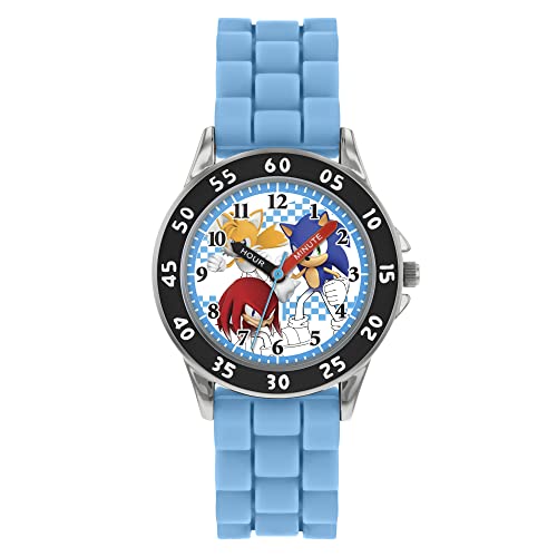 Sonic Boy's Analog Quartz Watch with Silicone Strap SNC9038