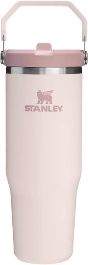 Ice Flow GO 890ml/30oz Flip Straw Wtr Btl Rose Quartz