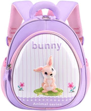 Kids Backpack,Cute 3D Hard Shell Kids Backpack Lightweight Water Resistant Preschool Fashion Kindergarten LABUBU Backpack Small Children School Bag with Adjustable Shoulder Straps - Bunny