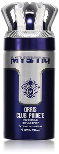 Mystiq Orris Club Privee Body Perfume Spray For Men- 250ml