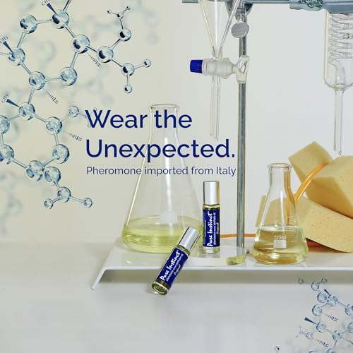 Pure Instinct Roll-On - The Original Pheromone Infused Essential Oil Perfume Cologne - Unisex For Men and Women - TSA Ready