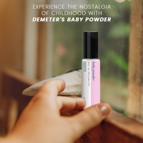 Demeter Baby Powder Roll On Perfume Oil , 0.33 Oz, Long-Lasting