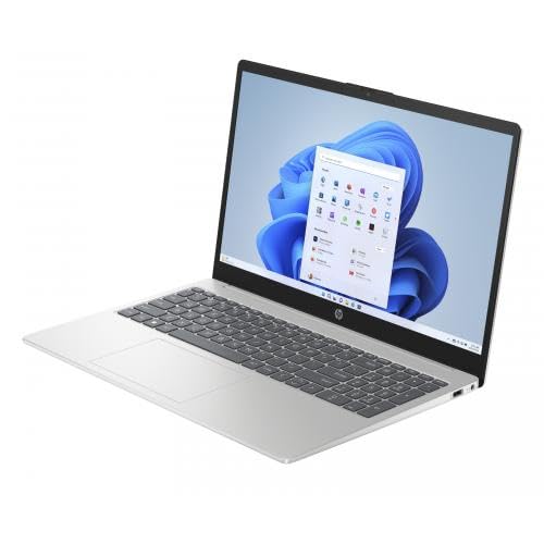 HP Laptop - 12th Gen/Intel Core i5-1235U / 15.6inch FHD / 512GB SSD / 8GB RAM/Intel Iris Xe Graphics/Windows 11 / English Keyboard/Natural Silver/International Version - [15-FD0999NR]