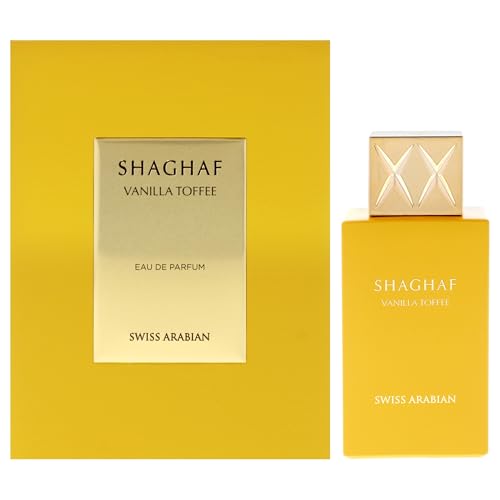 Swiss Arabian Shaghaf Vanilla Toffee Unisex Eau De Parfum 75ml