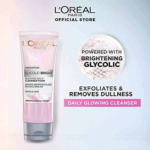 L’Oréal Paris L’Oréal Paris Glycolic Bright Glowing Daily Cleanser Foam 100ML