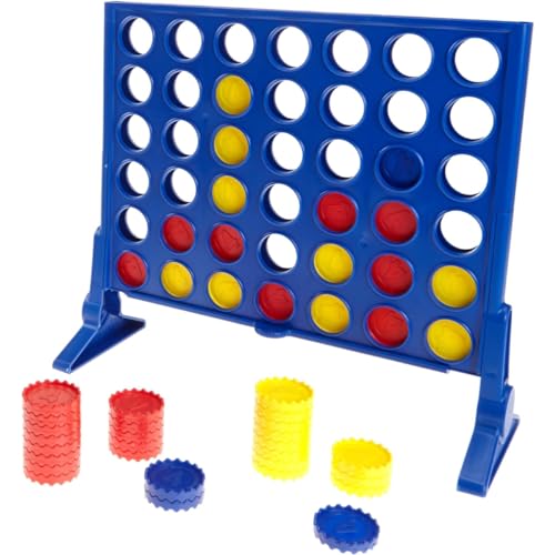 Row: Classic Strategy Game for Kids 6+, Connect Four Fun, Educational Math Toy, Board Game for Boys & Girls, 2 Player Grid Challenge