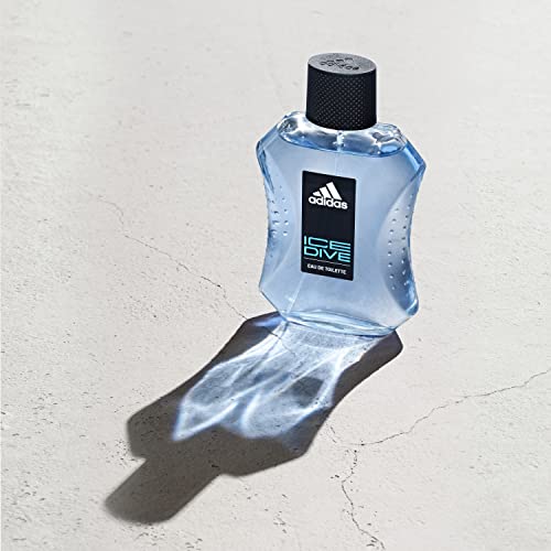 Adidas Ice Dive Fragrance set including the Adidas Ice Dive Eau de Toilette and Deodorant Body Spray (100 ml + 150 ml)