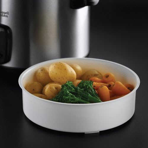 Russell Hobbs Cuociriso 10 Tazze, 700 W, 1.8 Litri, Spatola e Misurino Inclusi, Acciaio Inox, 19750-56