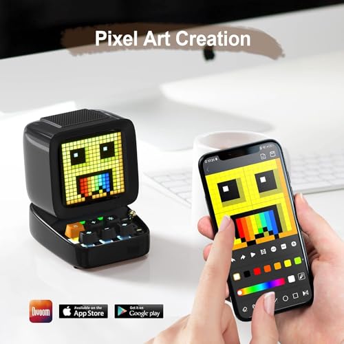 Divoom Ditoo Pro Bluetooth Mini Speaker - Black
