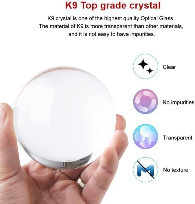 3D Crystal Ball Nightlight Decolamp, 80mm (3.15in) Solar System Model Decor with LED lamp Base, Cool Desk Decor Best Birthday Christmas Gifts for Kids Girls Boys Dad Friends Teachers (Solar System)