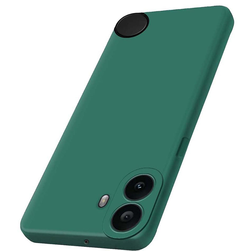 Case for Nothing CMF Phone 1 Cover, Matte Surface Soft Cases [Ultra Thin] [Scratch-Resistant] TPU Protective Case Soft Mobile Phone Case for Nothing CMF Phone 1 (Green)