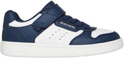 Boy's Quick Street Sneaker - NAVY WHITE