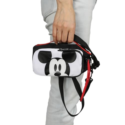 Mickey Mouse Close-Up 8.25 Hydration Sling Bag, Black, OSFA