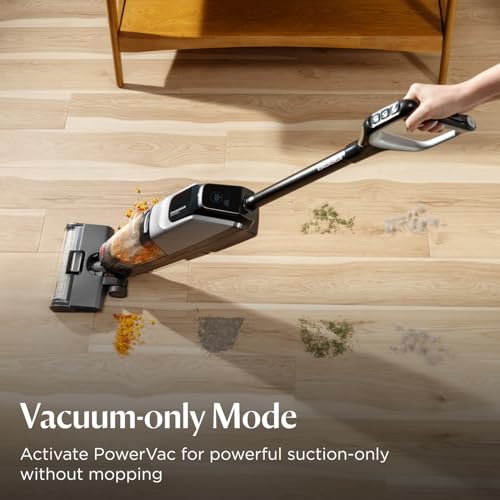 BISSELL Crosswave Omniforce Edge 4000E – Cordless Wet & Dry Vacuum Cleaner- Powerful Suction for Dry Cleaning with PowerVac Mode & ZeroGap Technology for Cleaning precision | 2 Years BISSELL Warranty