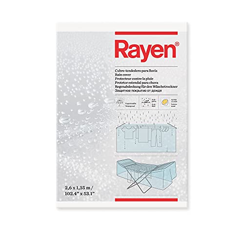 Rayen Waterproof Clothesline Cover for Rain | Lemon-Scented Dust Cover | Dimensions: 260 x 135 cm