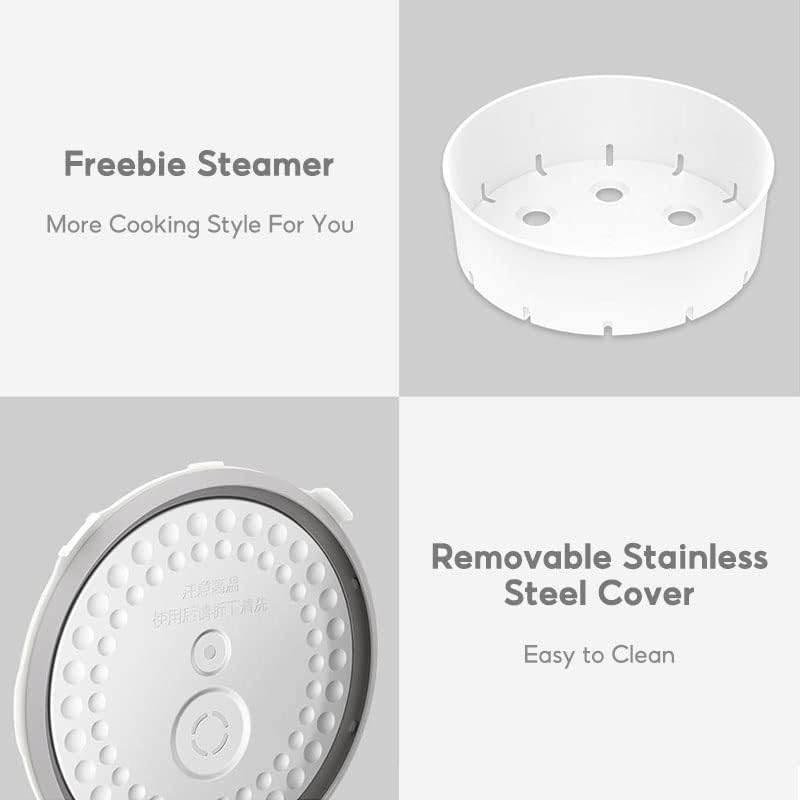 Xiaomi C1 Electric Rice Cooker 3L Capacity Adjustable Temperature Multifunction Rice Cooker 650W 220V - White