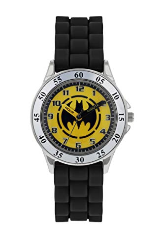 Batman Boys Analogue Quartz Watch with Rubber Strap BAT9522