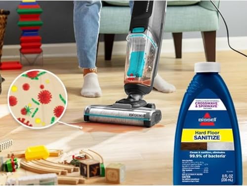 BISSELL CrossWave HF2 3845E – Wet & Dry Vacuum Cleaner – Multi-Surface Floor Cleaner for Hard Floors with Powerful Suction| 2-Year BISSELL Warranty