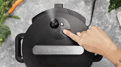 Nutricook Smart Pot 2 Plus 1500 Watts - 9 Appliances in 1, Pressure Cooker, Slow Cooker, Rice Cooker, Steamer, Sauté Pot, Yogurt Maker, Soup Maker, Cake Maker, Food Warmer, 9.5L, Brushed SS/Black