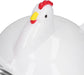 Cryfokt Egg Cooker, Chicken Shaped Microwave Eggs Boiler, Stainless Steel Egg Poachers with 4 Cooker Egg Cups, Rapid Electric Egg Boiler for Home Kitchen, Perfect Egg Maker, Egg Steamer Maker