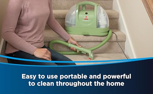 BISSELL LITTLE GREEN 4098K – Portable Carpet Cleaner, Removes Tough Stains from Carpets, Upholstery, & Cars | 2-Year BISSELL Warranty