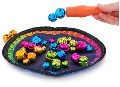 Spin Master Games Bellz - The Attracting Magnetic Game for the Whole Family, with Practical Neoprene Bag for Playing on the Go, 2-4 Players from 6 Years