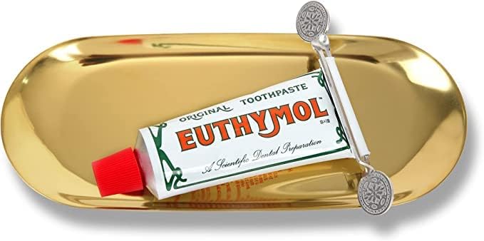 Euthymol Classic Toothpaste Squeezer x 1, Rolling Dispenser Roller Squeezers, Plastic Aluminum Metal Tube Toothpastes, Bathroom Accessor - 1 count (Pack of 1)